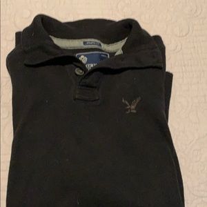 Button up neck area sweater